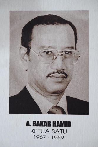 A. BAKAR HAMIDKETUA SATU1967-1969